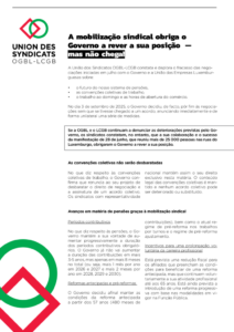 thumbnail of UdS – 2025 09 04 La mobilisation syndicale impose au gouvernement de revoir sa copie PT